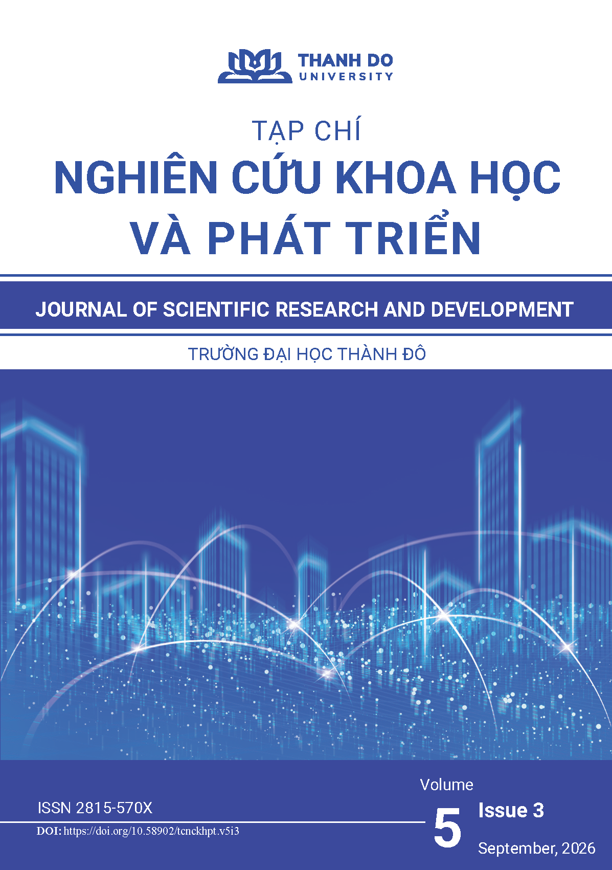 					Xem Volume 5, Issue 3 (September 2026)
				